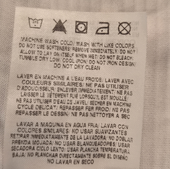 Nike Men's White And Gray Striped Short Sleeve Tee Dry Fit Small - Picture 7 of 7